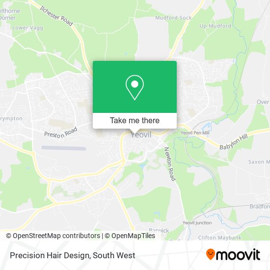 Precision Hair Design map