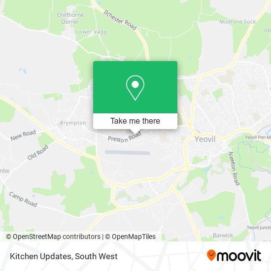 Kitchen Updates map