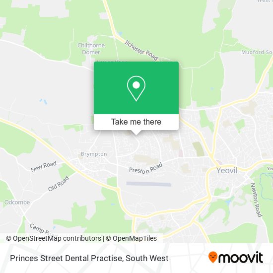 Princes Street Dental Practise map