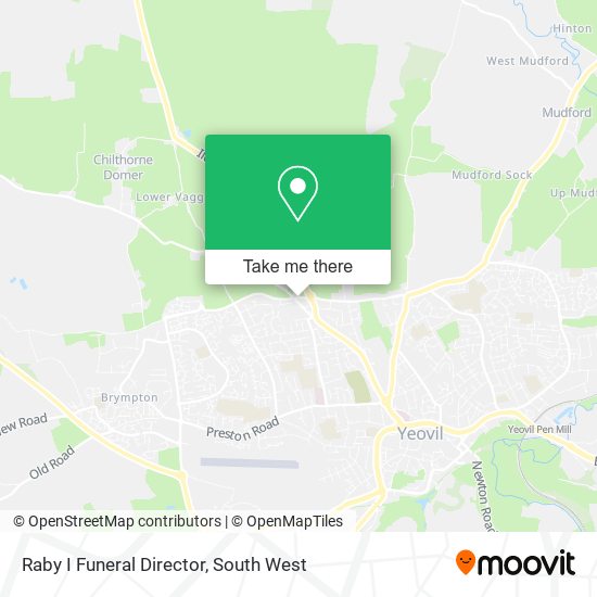Raby I Funeral Director map