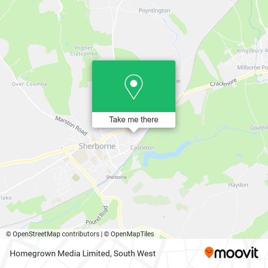 Homegrown Media Limited map