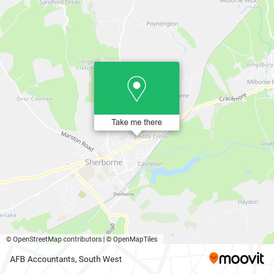 AFB Accountants map