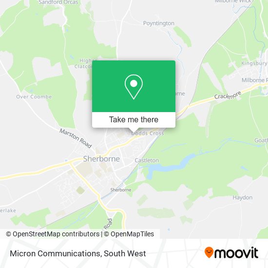 Micron Communications map