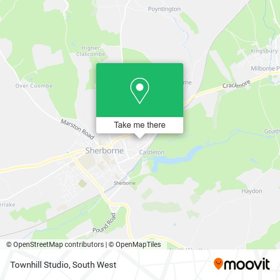Townhill Studio map