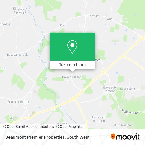 Beaumont Premier Properties map