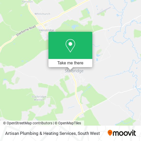 Artisan Plumbing & Heating Services map