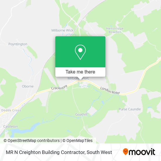 MR N Creighton Building Contractor map