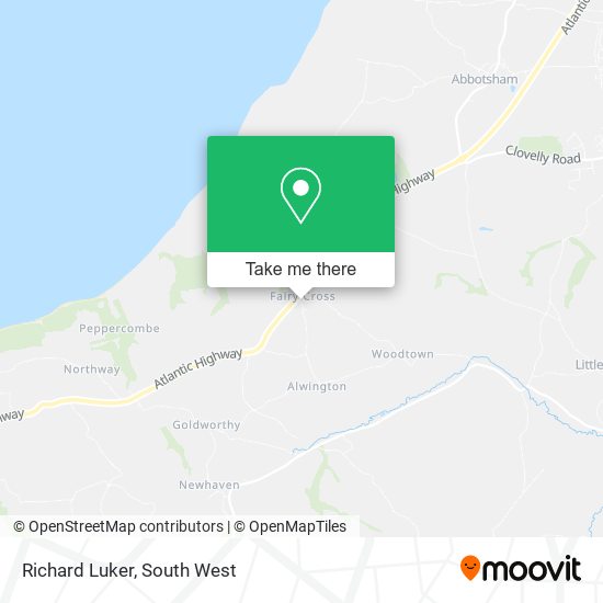 Richard Luker map