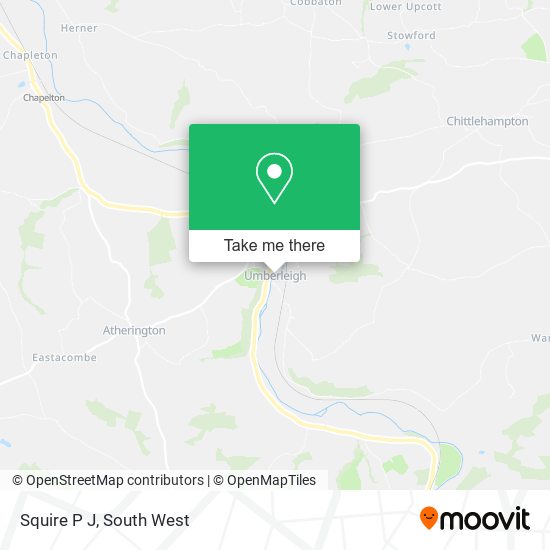 Squire P J map