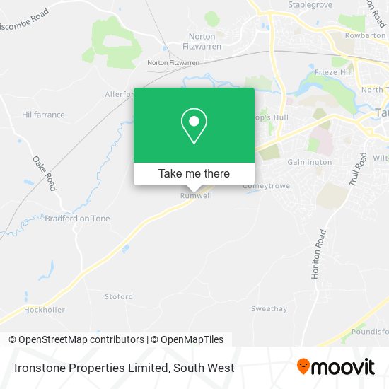 Ironstone Properties Limited map