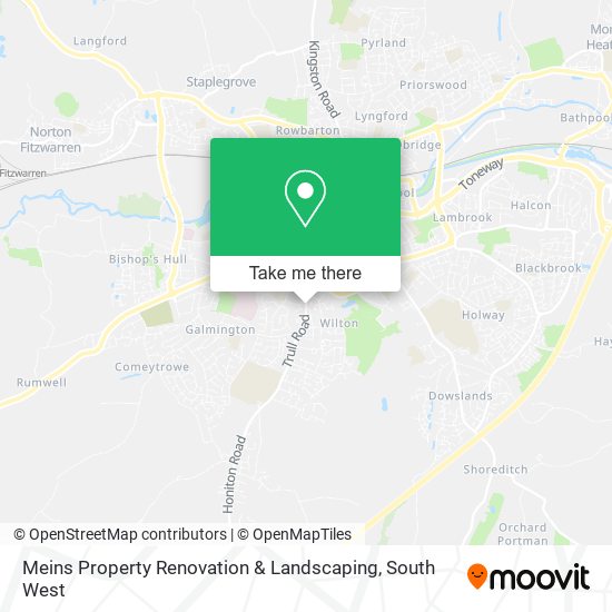 Meins Property Renovation & Landscaping map