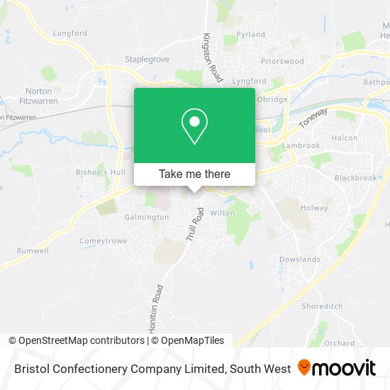 Bristol Confectionery Company Limited map