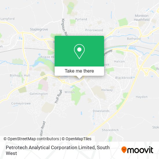 Petrotech Analytical Corporation Limited map