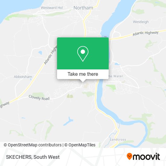 SKECHERS map