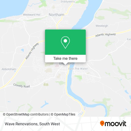 Wave Renovations map