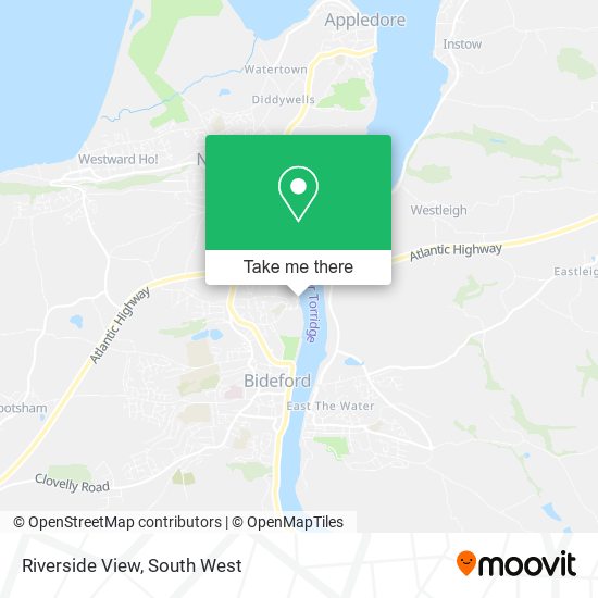 Riverside View map