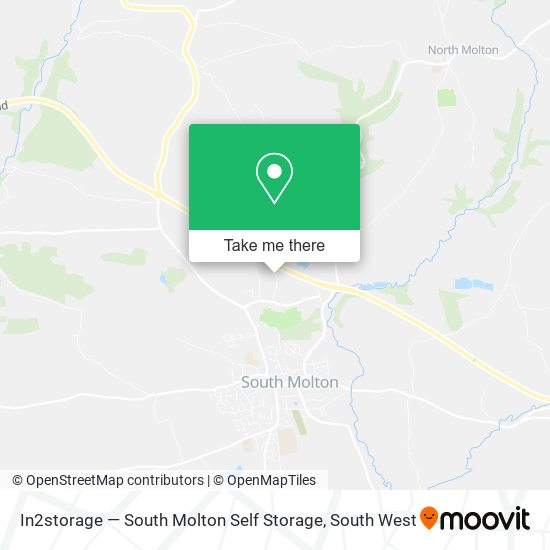 In2storage — South Molton Self Storage map
