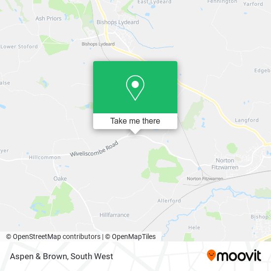 Aspen & Brown map