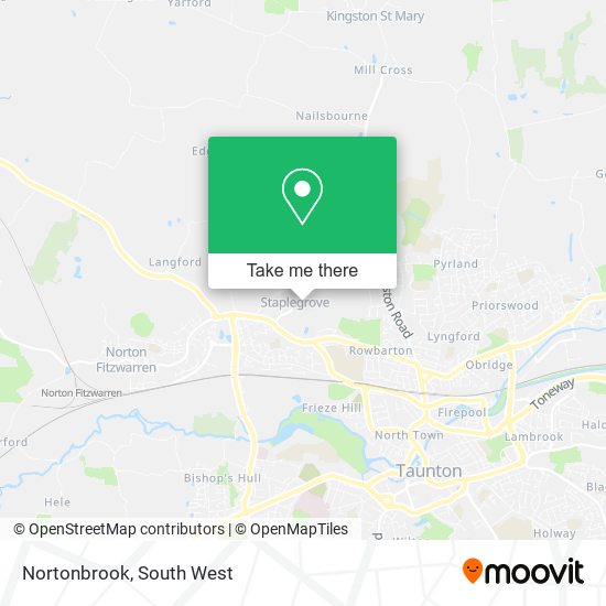 Nortonbrook map