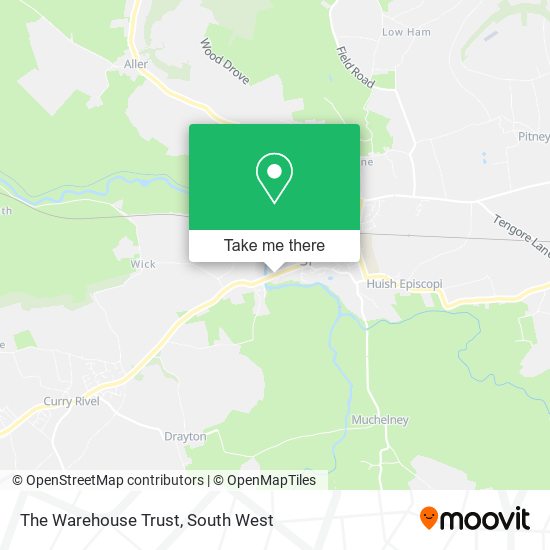 The Warehouse Trust map