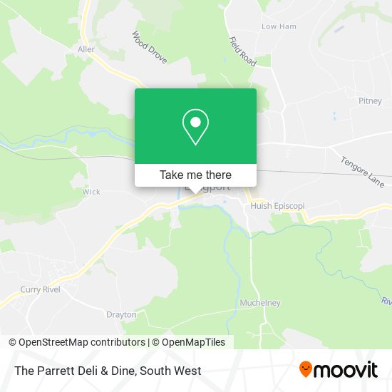 The Parrett Deli & Dine map
