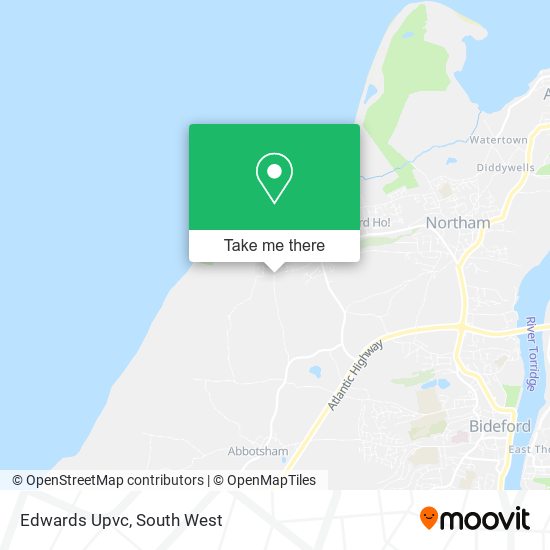 Edwards Upvc map