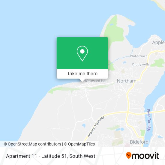 Apartment 11 - Latitude 51 map