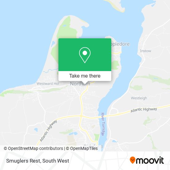 Smuglers Rest map