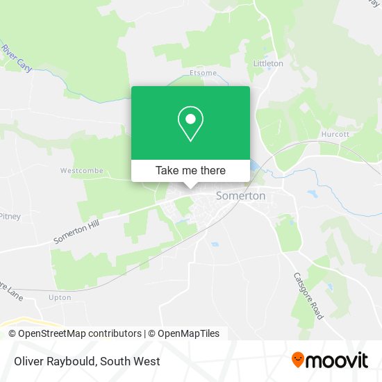 Oliver Raybould map