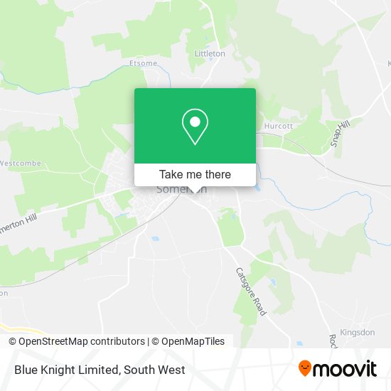 Blue Knight Limited map