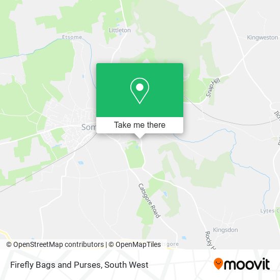 Firefly Bags and Purses map