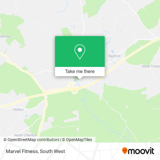 Marvel Fitness map