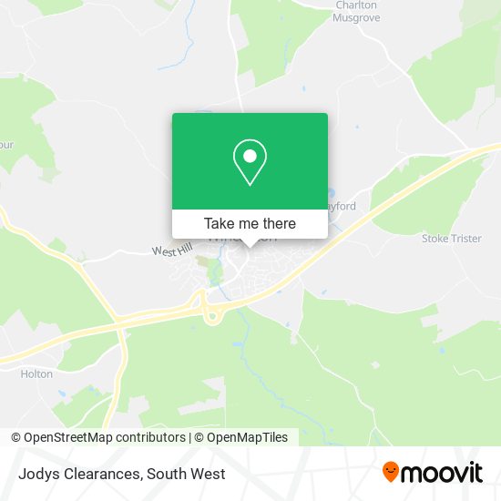 Jodys Clearances map