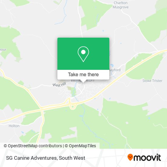 SG Canine Adventures map
