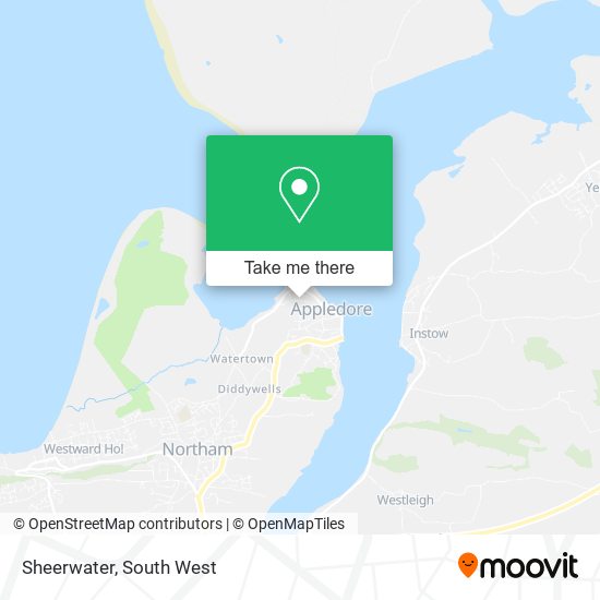 Sheerwater map