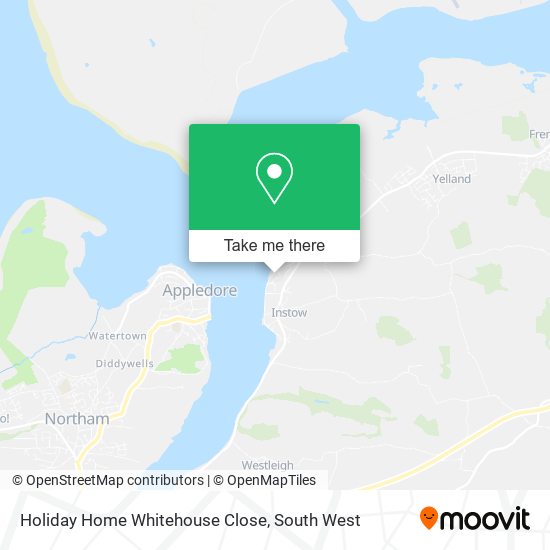 Holiday Home Whitehouse Close map