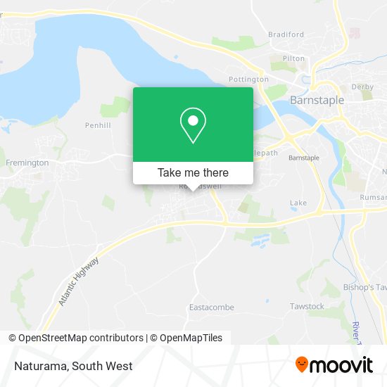 Naturama map