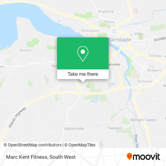 Marc Kent Fitness map