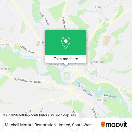 Mitchell Motors Restoration Limited map