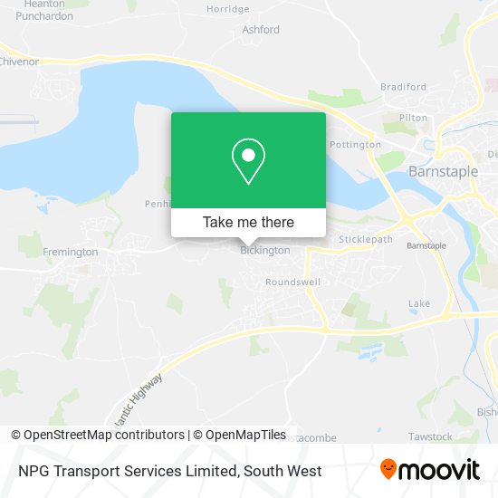 NPG Transport Services Limited map