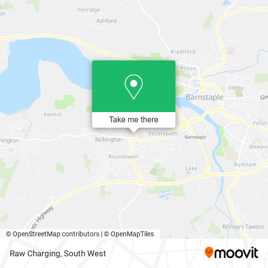 Raw Charging map