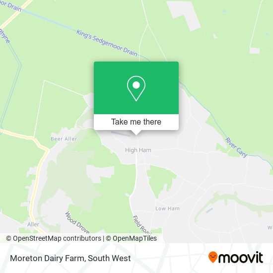 Moreton Dairy Farm map