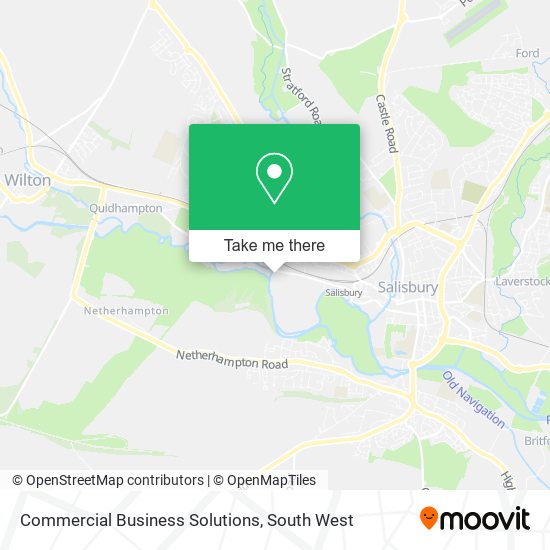 Commercial Business Solutions map
