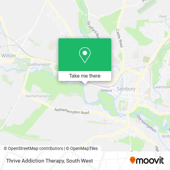 Thrive Addiction Therapy map