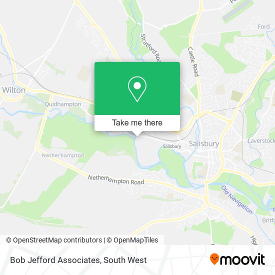 Bob Jefford Associates map