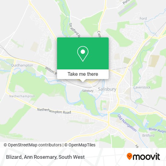 Blizard, Ann Rosemary map