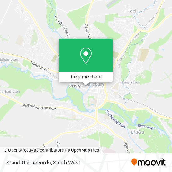 Stand-Out Records map