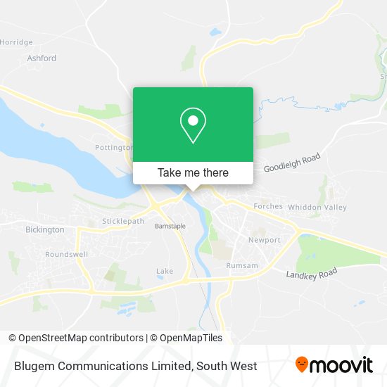 Blugem Communications Limited map