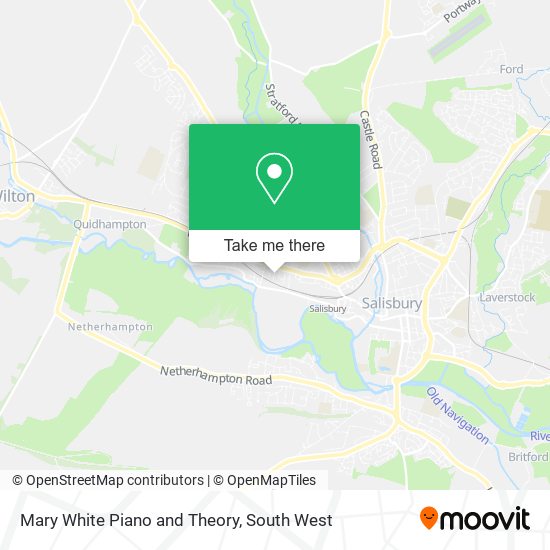 Mary White Piano and Theory map