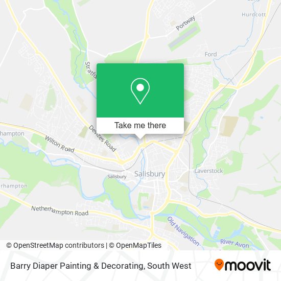 Barry Diaper Painting & Decorating map